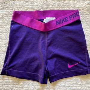 Nike Pro Spandex Shorts Size Small